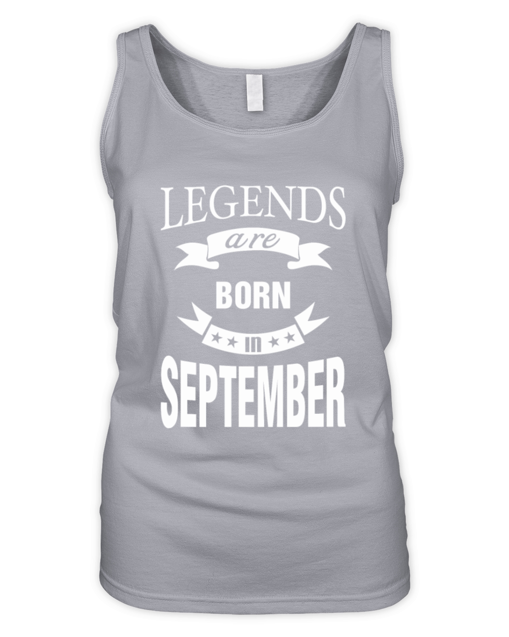 Legends are born in September Organic Women's Tank Top