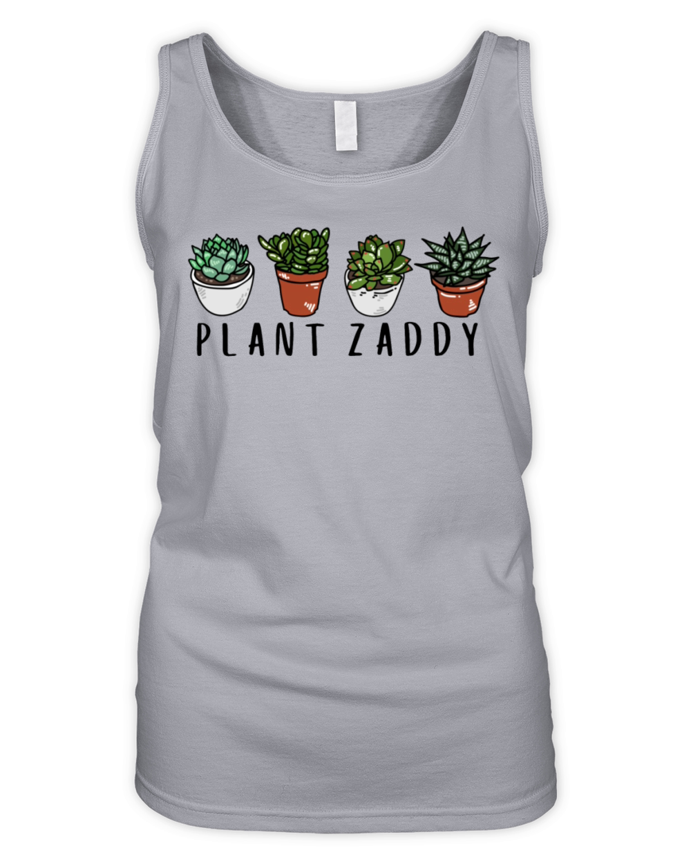 Plant Zaddy Colorful Organic Women's Tank Top