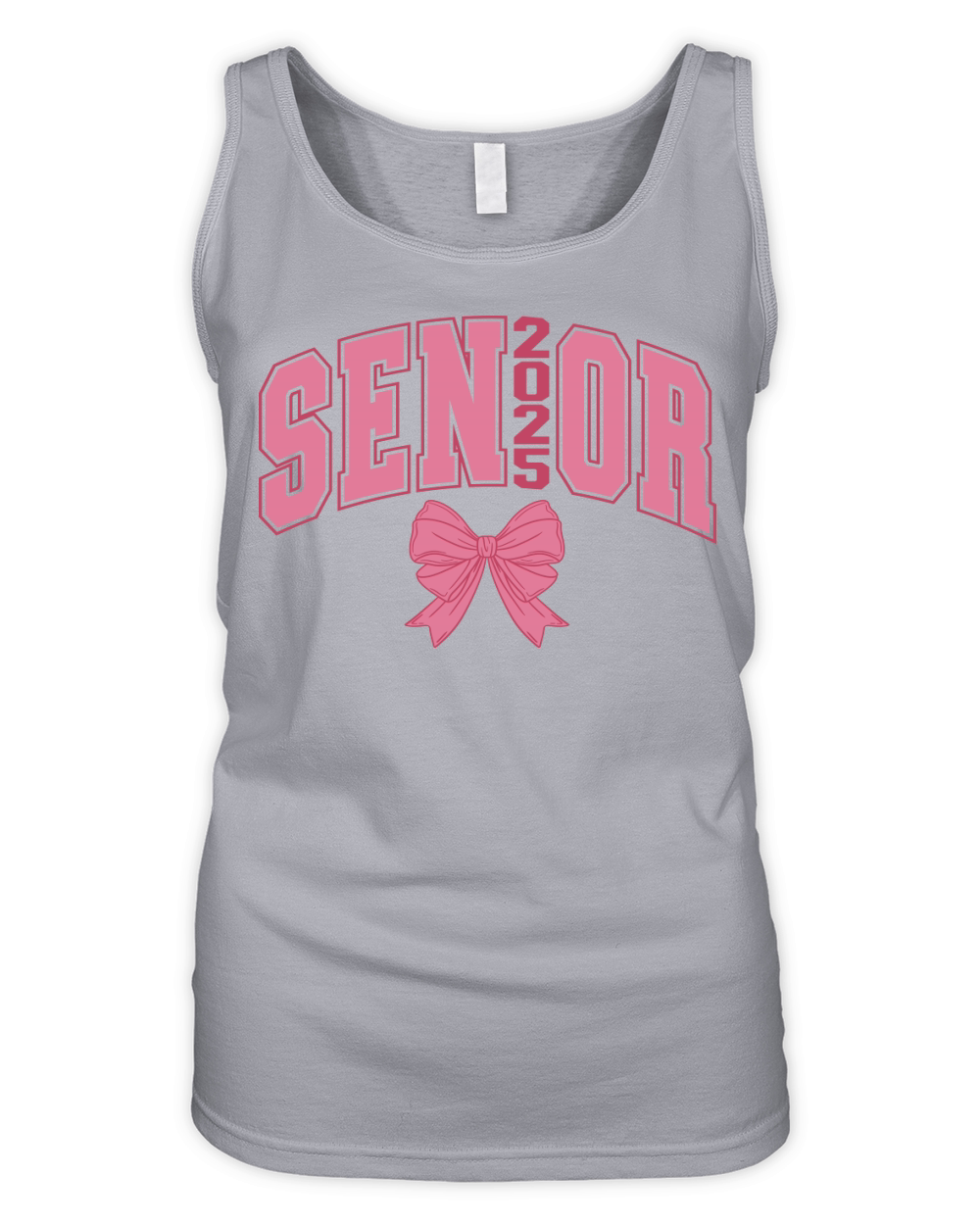 Senior2025 Bow2 Organic Women's Tank Top