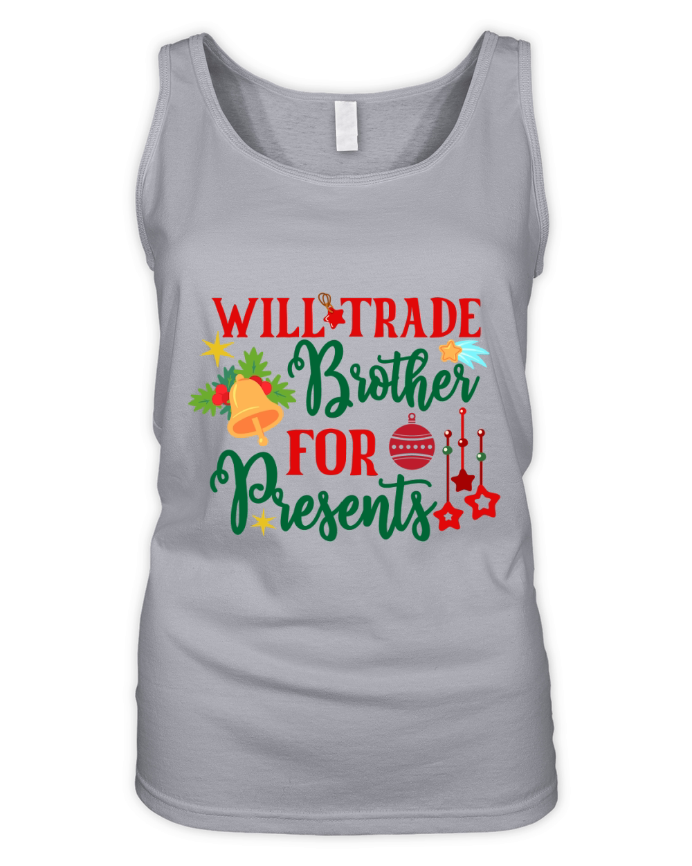 Will Trade Brother For Presents Organic Women's Tank Top