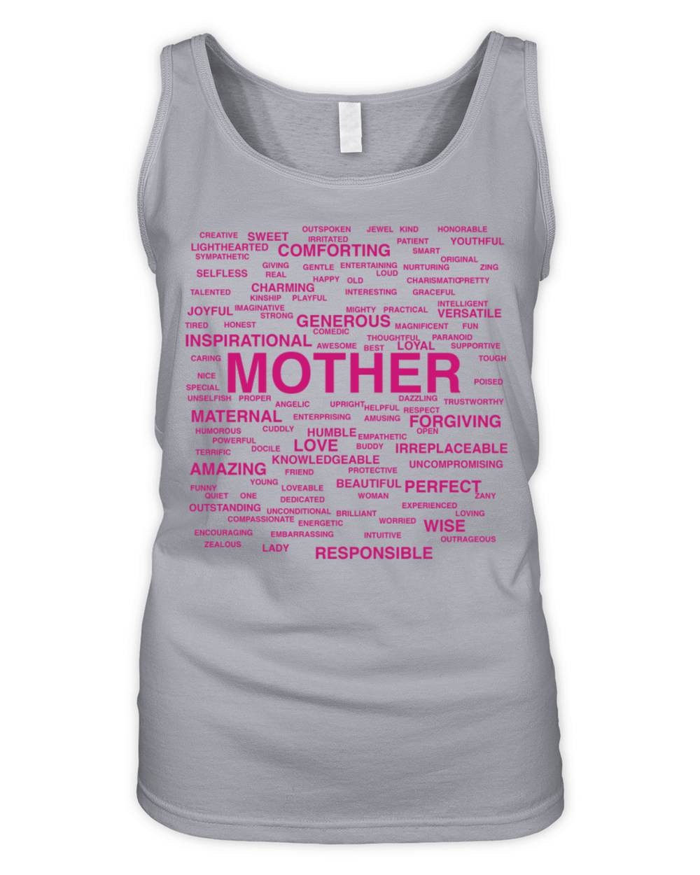 Words About Mother Organic Women's Tank Top
