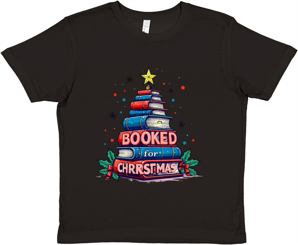 Booked for Christmas 6 Premium Kids Crewneck T-shirt