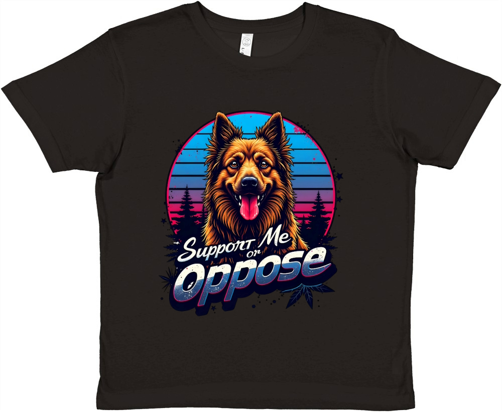 Support Me or Oppose Premium Kids Crewneck T-shirt