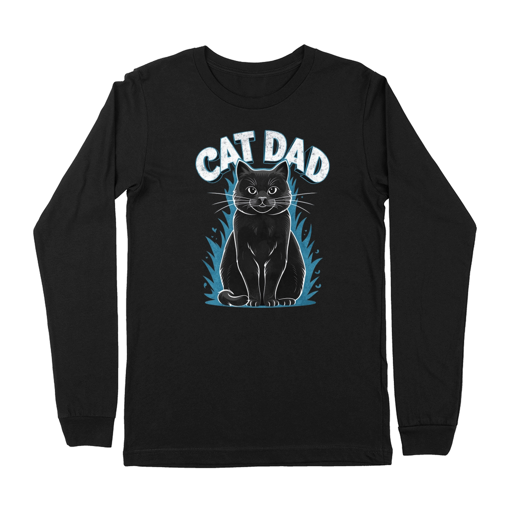 Cat dad 5 Premium Long Sleeve