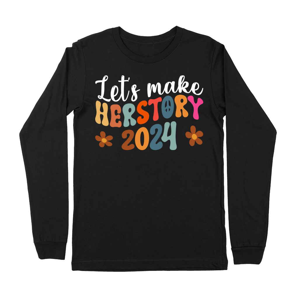 lets make herstory 2024 Premium Long Sleeve