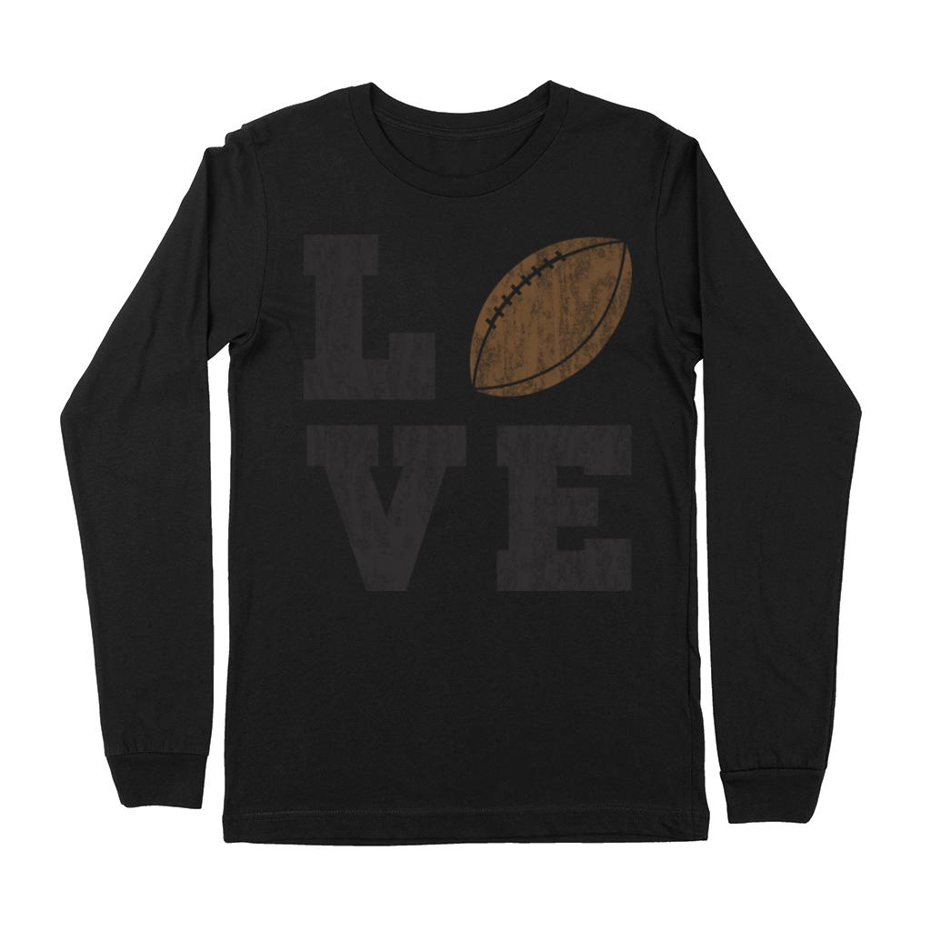 Vintage Football Love Premium Long Sleeve