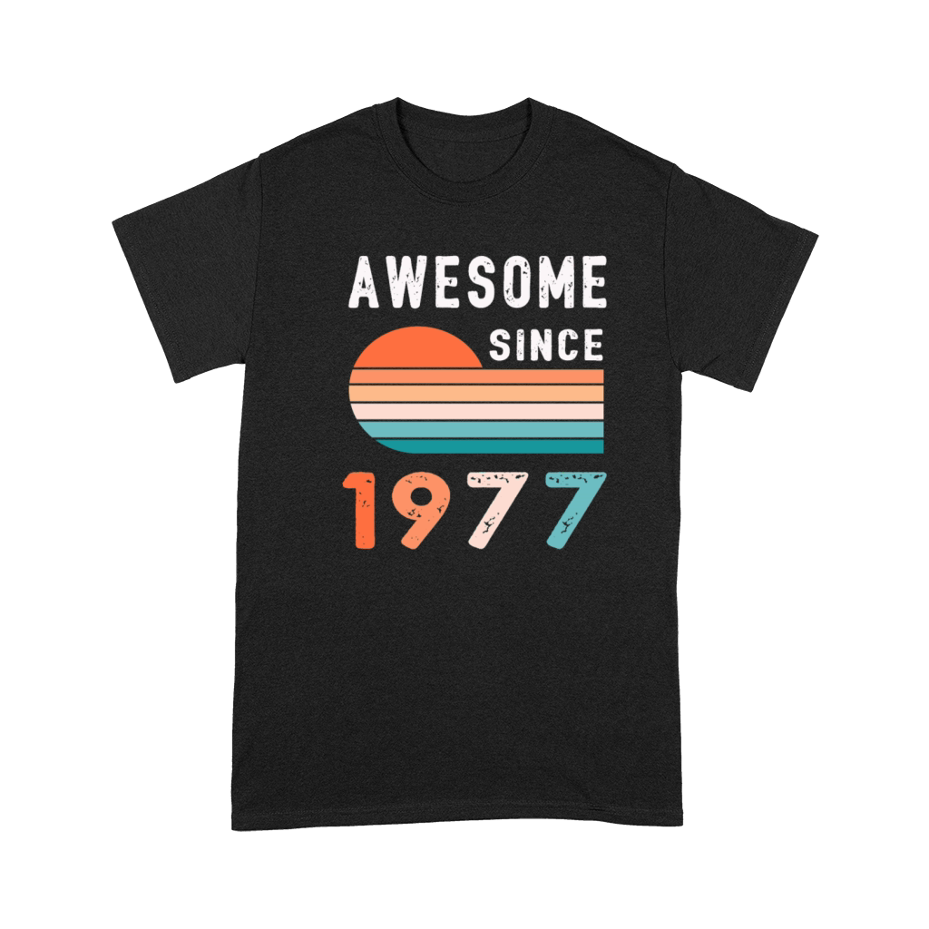 1977 Birthday Retro Vintage Gift Premium T-shirt