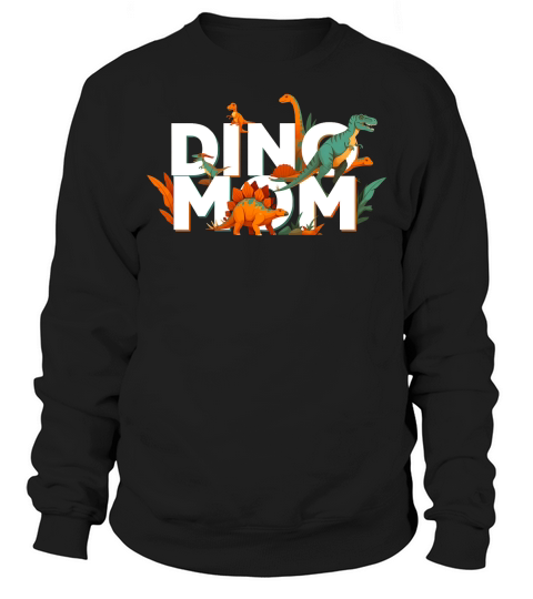 Dino Mom Dinosaur 9 Sweatshirt Unisex