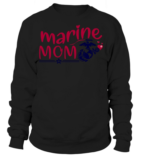Marine Mom 02 Sweatshirt Unisex