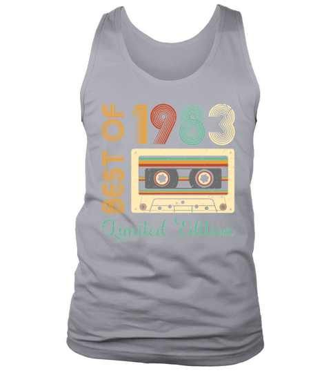 Best Of 1983 Limited Edition Birthday T Shirt Design (1) Tank Top Unisex