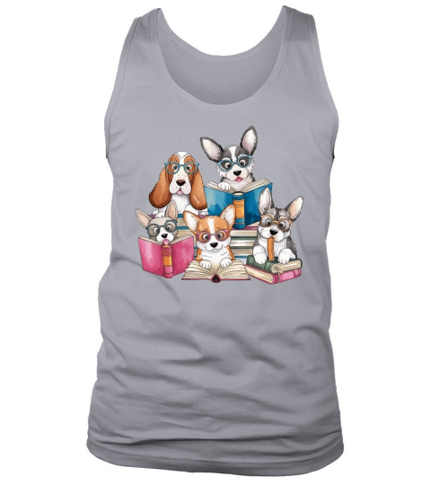 Dog Watercolor Bundle 05 Tank Top Unisex