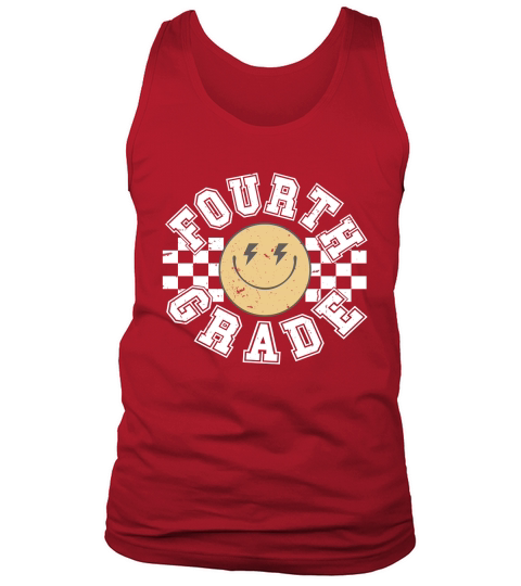 fourth grade checheredWH Tank Top Unisex