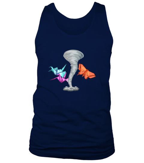 Origami Tornado Tank Top Unisex