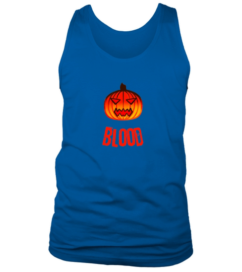 Pumpkin Blood Tank Top Unisex