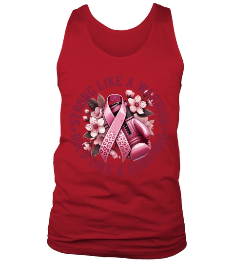 Strong Like a Warrior Bold Like A Survivor Tank Top Unisex