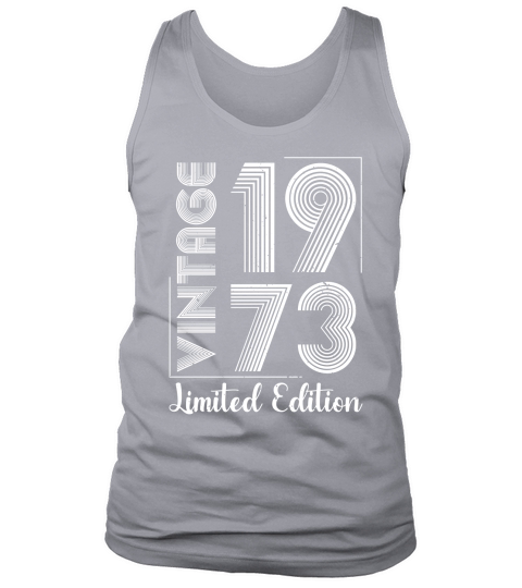 Vintage 1973 Limited Edition Tank Top Unisex