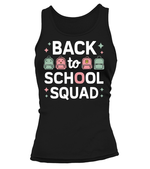 back to school squad Tank top Woman