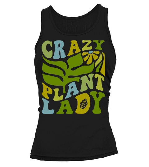 CRAZY PLANT LADY Tank top Woman