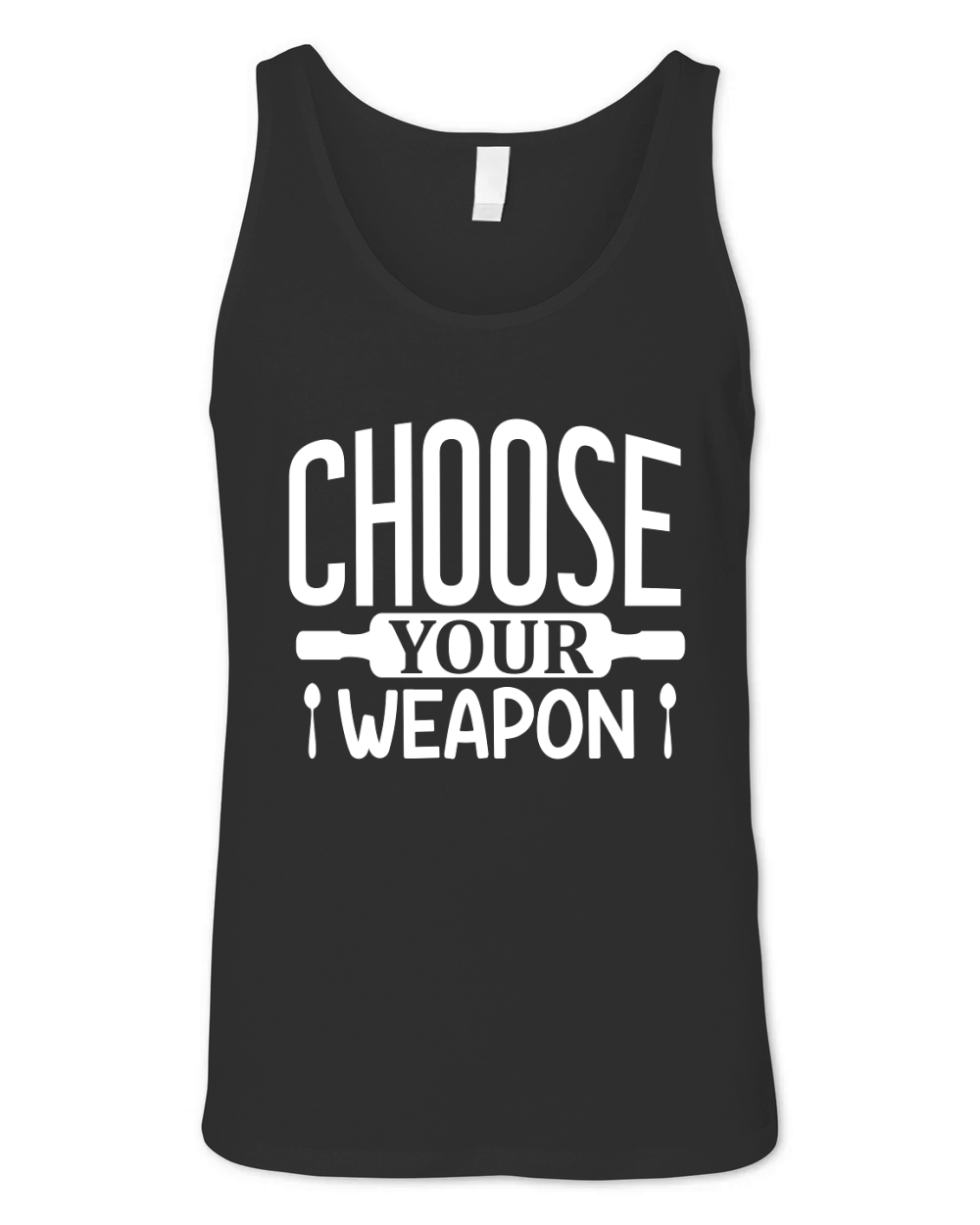 Choose your weapon Unisex Jersey Tank
