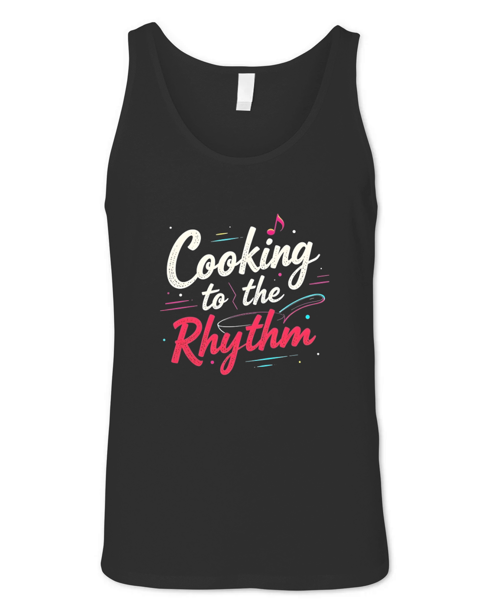 Cooking to the Rhythm Unisex Jersey Tank