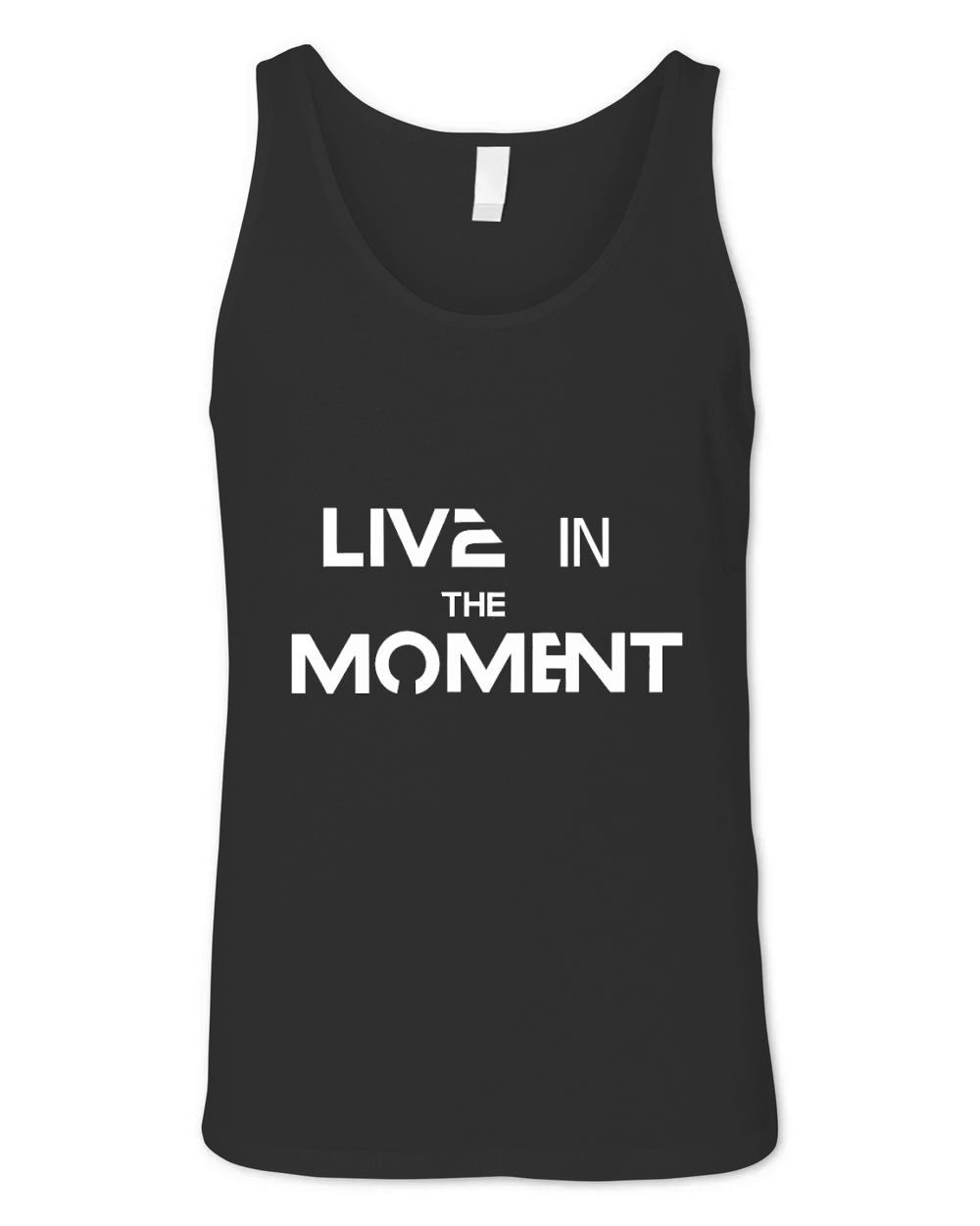 Live in the moment 2 Unisex Jersey Tank
