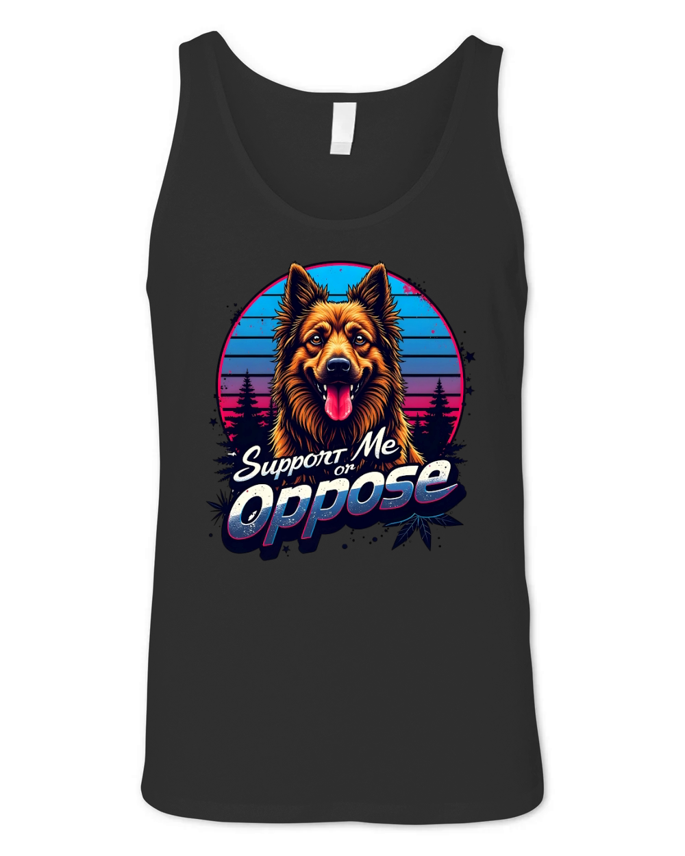 Support Me or Oppose Unisex Jersey Tank