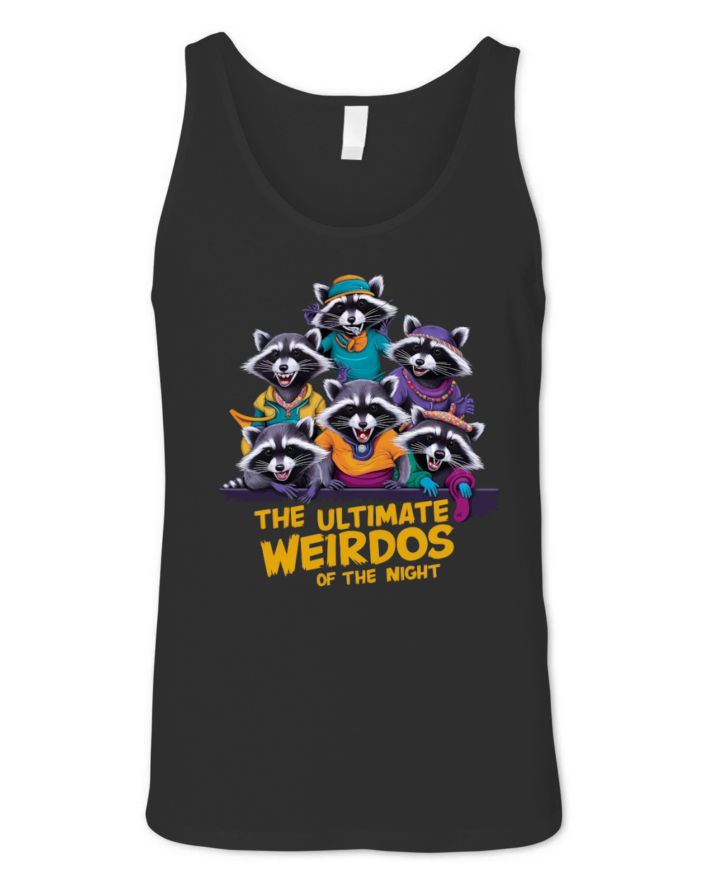 The Ultimate Weirdos Of The Night Unisex Jersey Tank