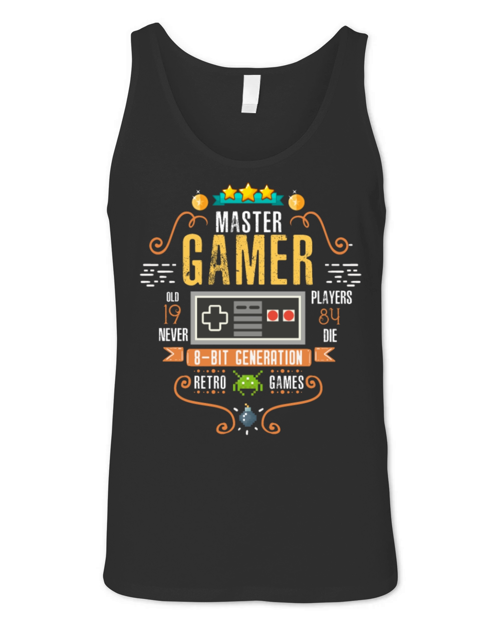 Video Gamer 1984 Birthday Retro Gamer product Gift Unisex Jersey Tank