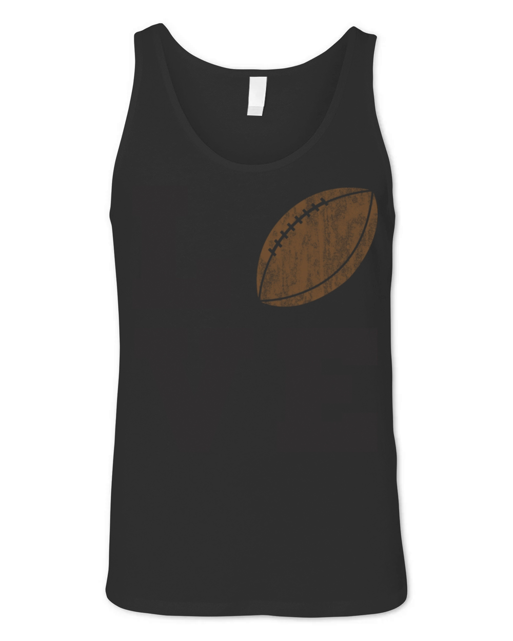Vintage Football Love Unisex Jersey Tank