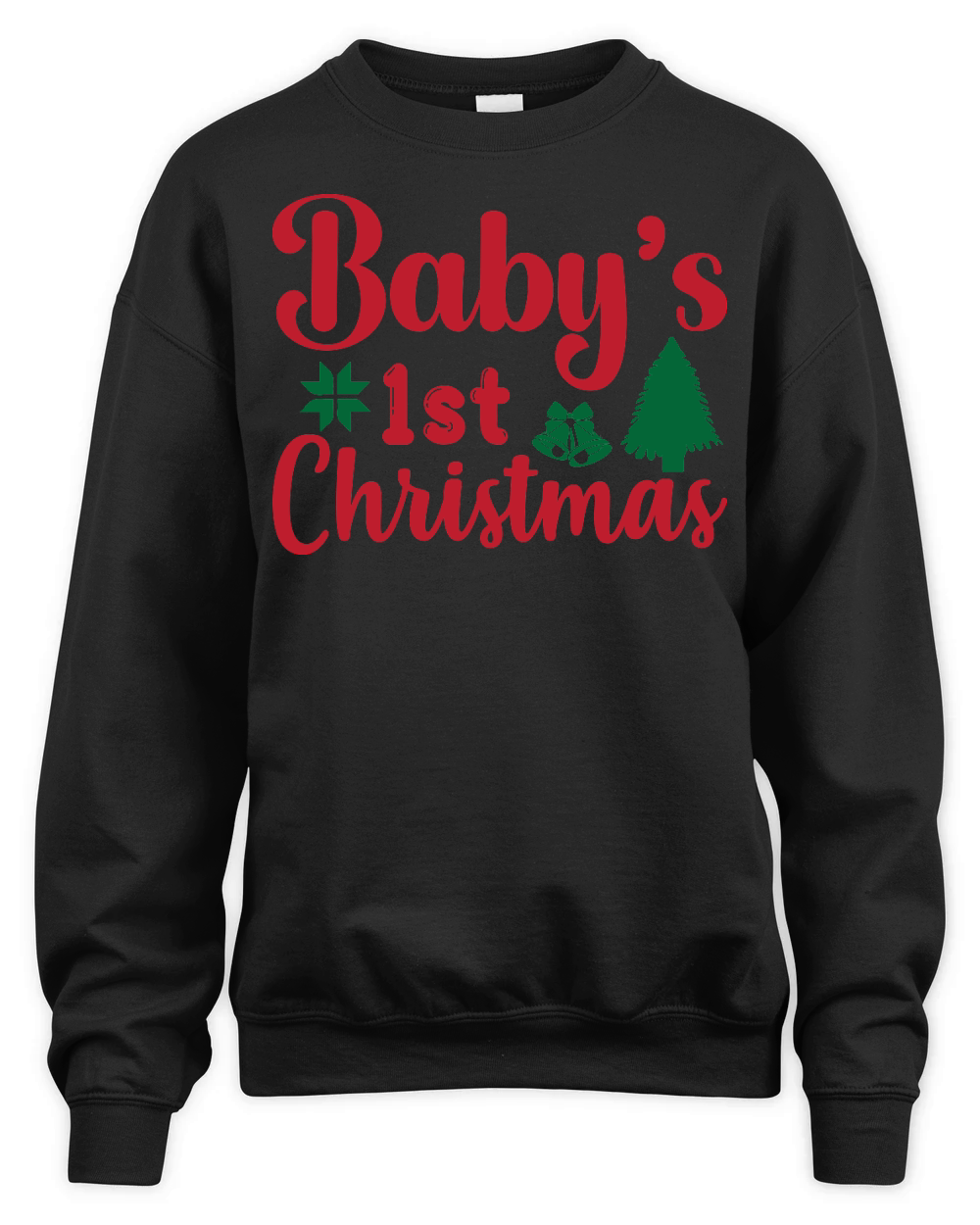 baby s 1st christmas Unisex Premium Crewneck Sweatshirt
