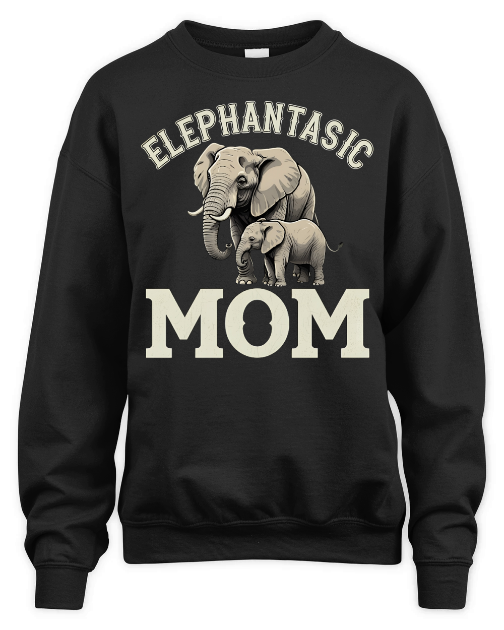 Elephantastic Mom Unisex Premium Crewneck Sweatshirt