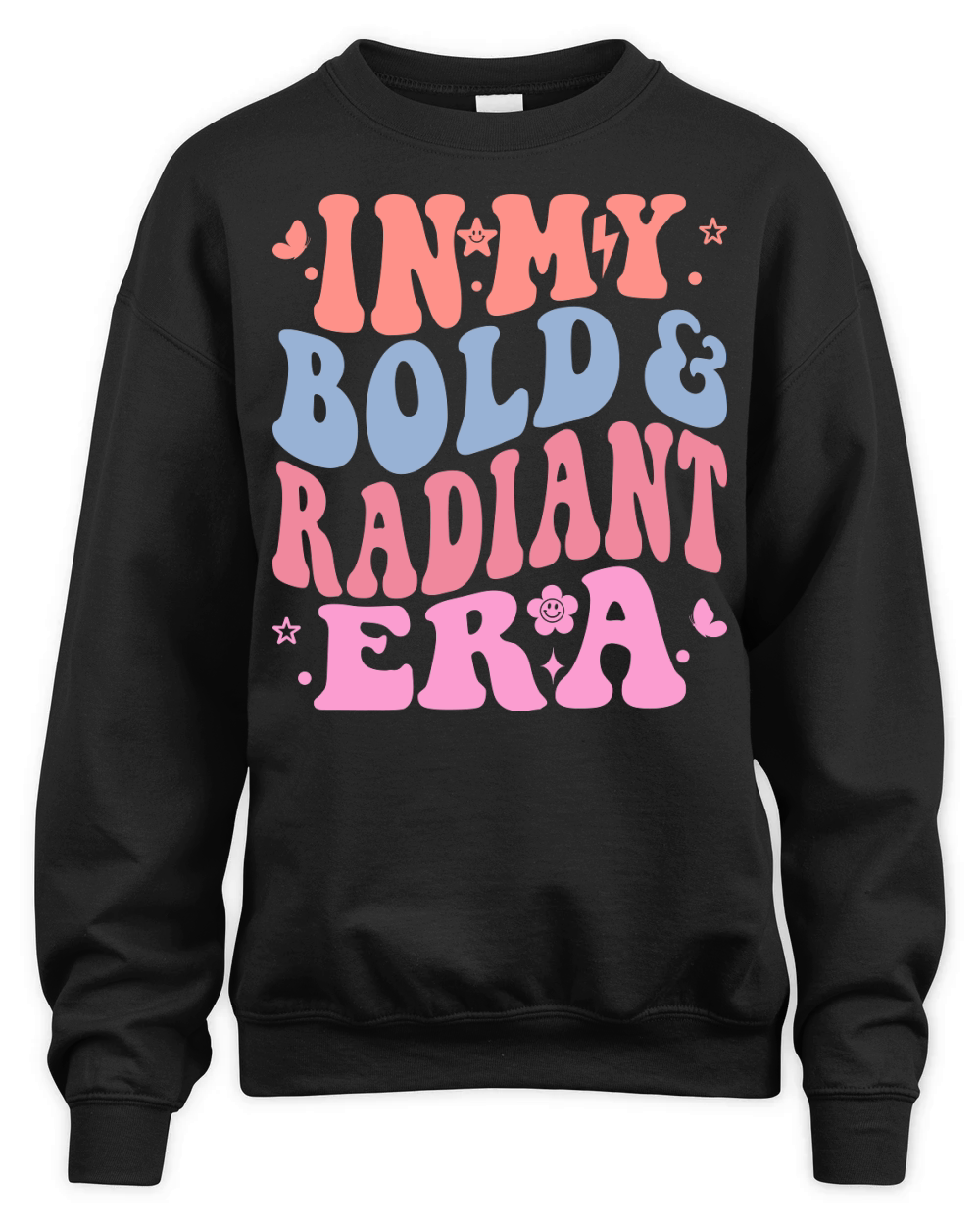 In My Bold and Radiant ERA Unisex Premium Crewneck Sweatshirt