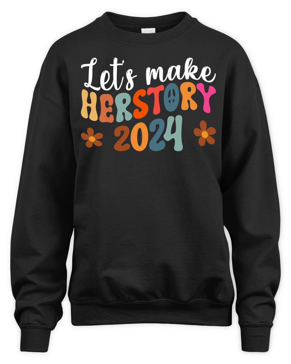 lets make herstory 2024 Unisex Premium Crewneck Sweatshirt