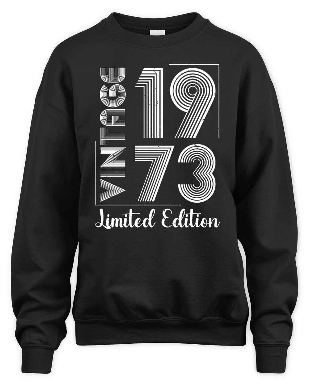 Vintage 1973 Limited Edition Unisex Premium Crewneck Sweatshirt