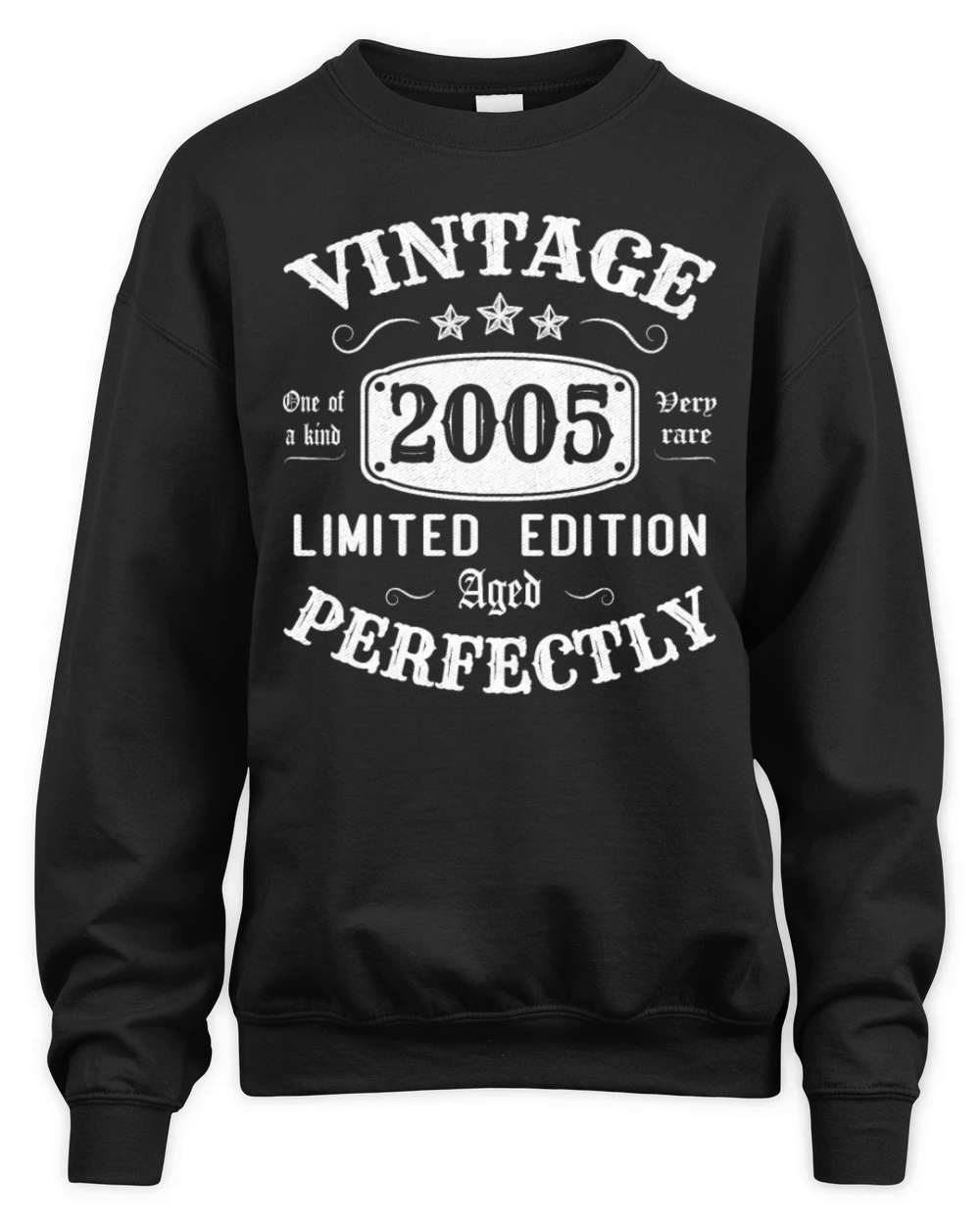Vintage 2005 Limited Edition Aged Perfectly Unisex Premium Crewneck Sweatshirt