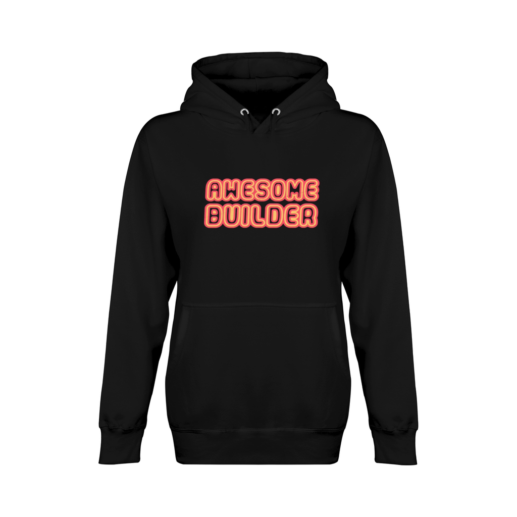 Awesome Bricks Builder Unisex Premium Pullover Hoodie