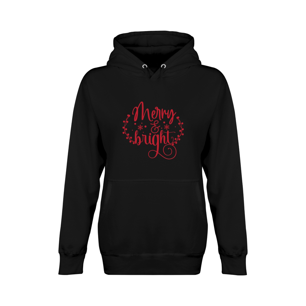 Merry and bright Unisex Premium Pullover Hoodie