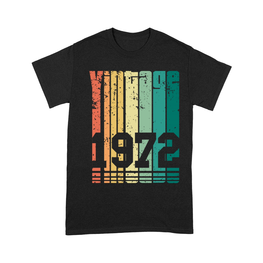 Vintage 1972 50th Birthday Fiftieth Gift Unisex T-Shirt