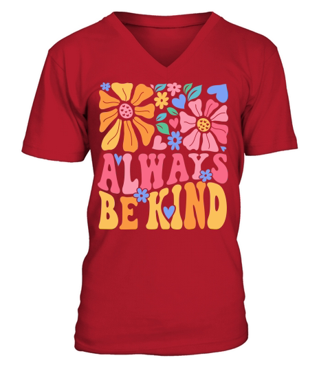 ALWAYS BE KIND V-Neck T-shirt