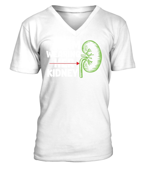 Im wearing her kidney V-Neck T-shirt