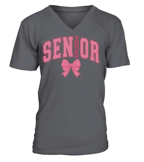 Senior2025 Bow2 V-Neck T-shirt