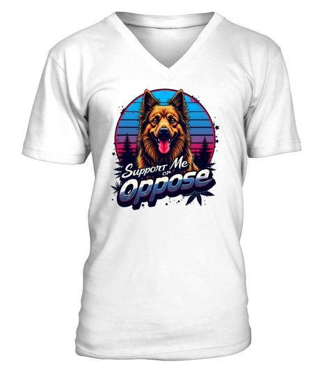 Support Me or Oppose V-Neck T-shirt