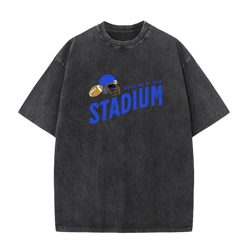 Meet me at the stadium Washed T-Shirt