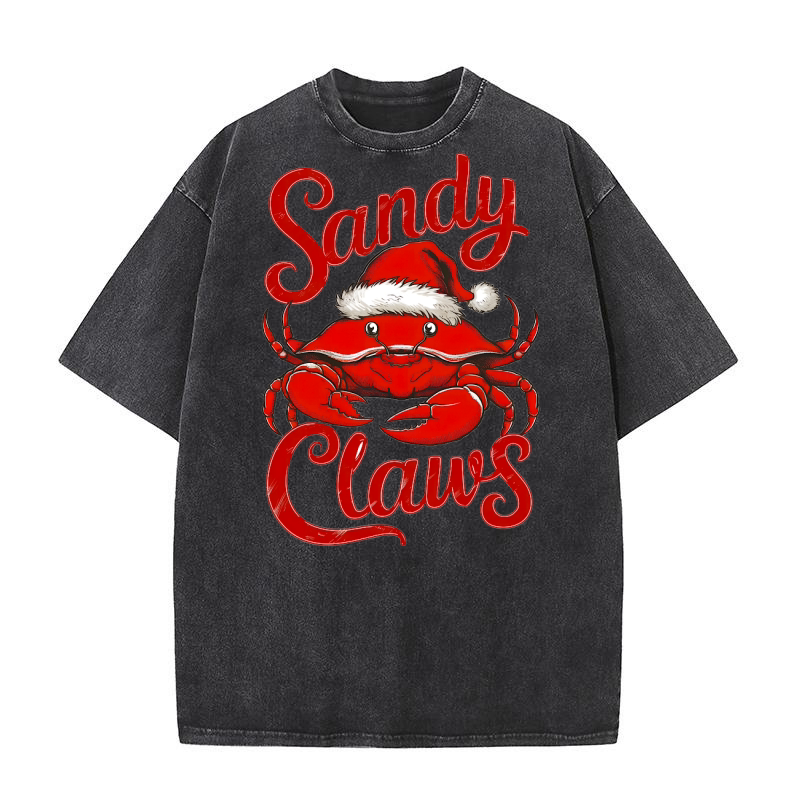 Sandy Claus Washed T-Shirt