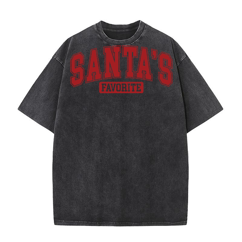 SantasFavorite Washed T-Shirt