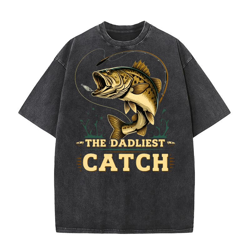 The Dadliest Catch 04 Washed T-Shirt