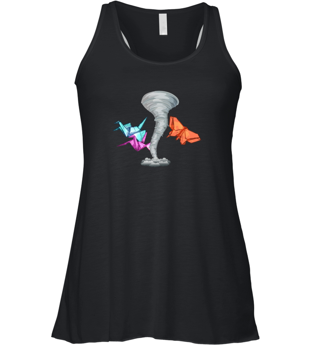 Origami Tornado Women's Flowy Tank Top