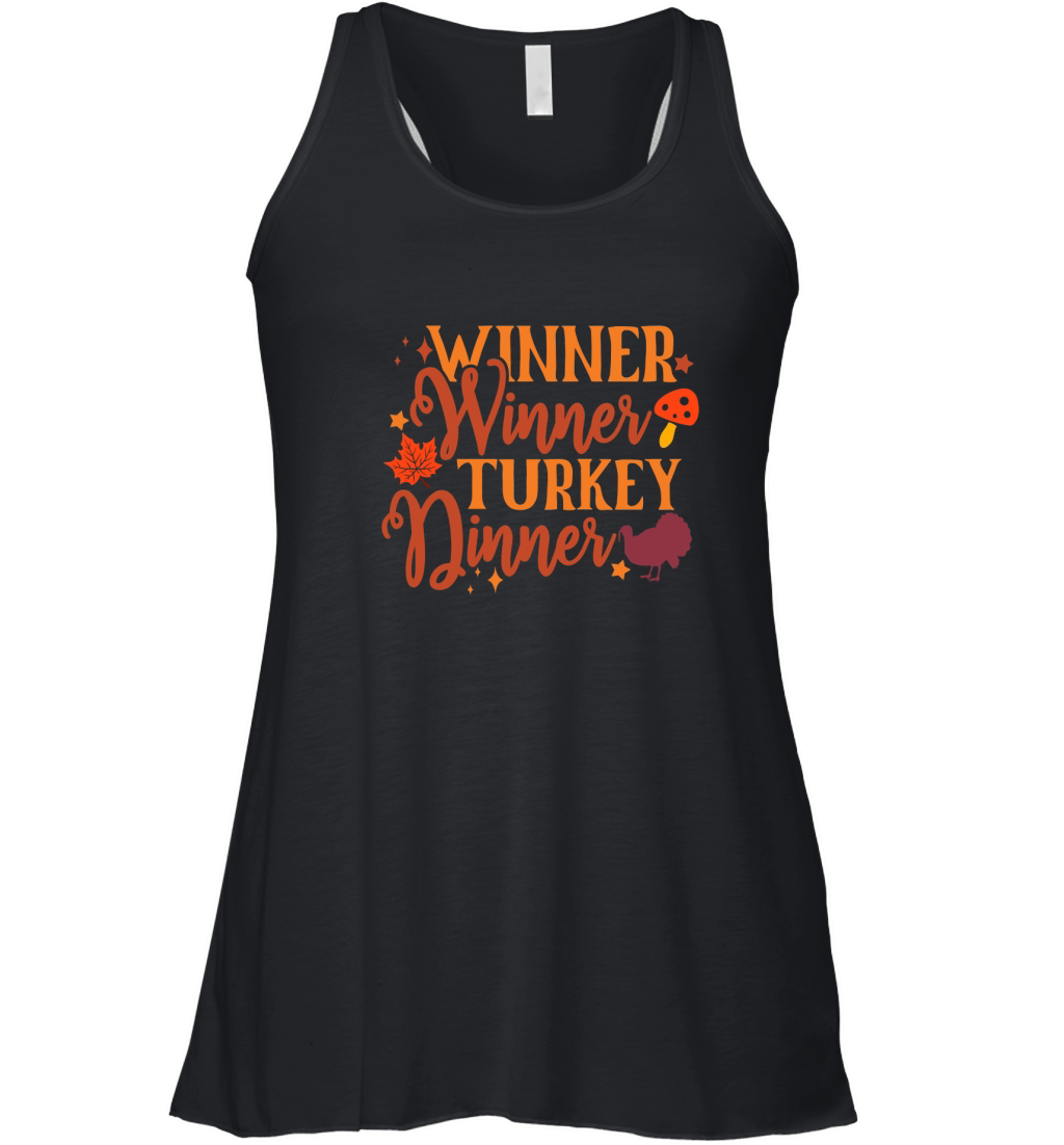 Winner Winner Turkey Dinner Women's Flowy Tank Top