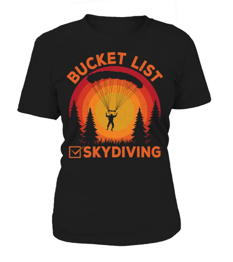 Bucket list skydiving 05 Women's T-Shirt