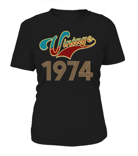 Vintage 1974 Birthday Women's T-Shirt